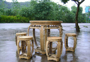 【直銷(xiāo)上海世博會(huì)竹家具制作工藝大師的作品:仿古大圓桌等竹木制品】?jī)r(jià)格_廠(chǎng)家_圖片 -